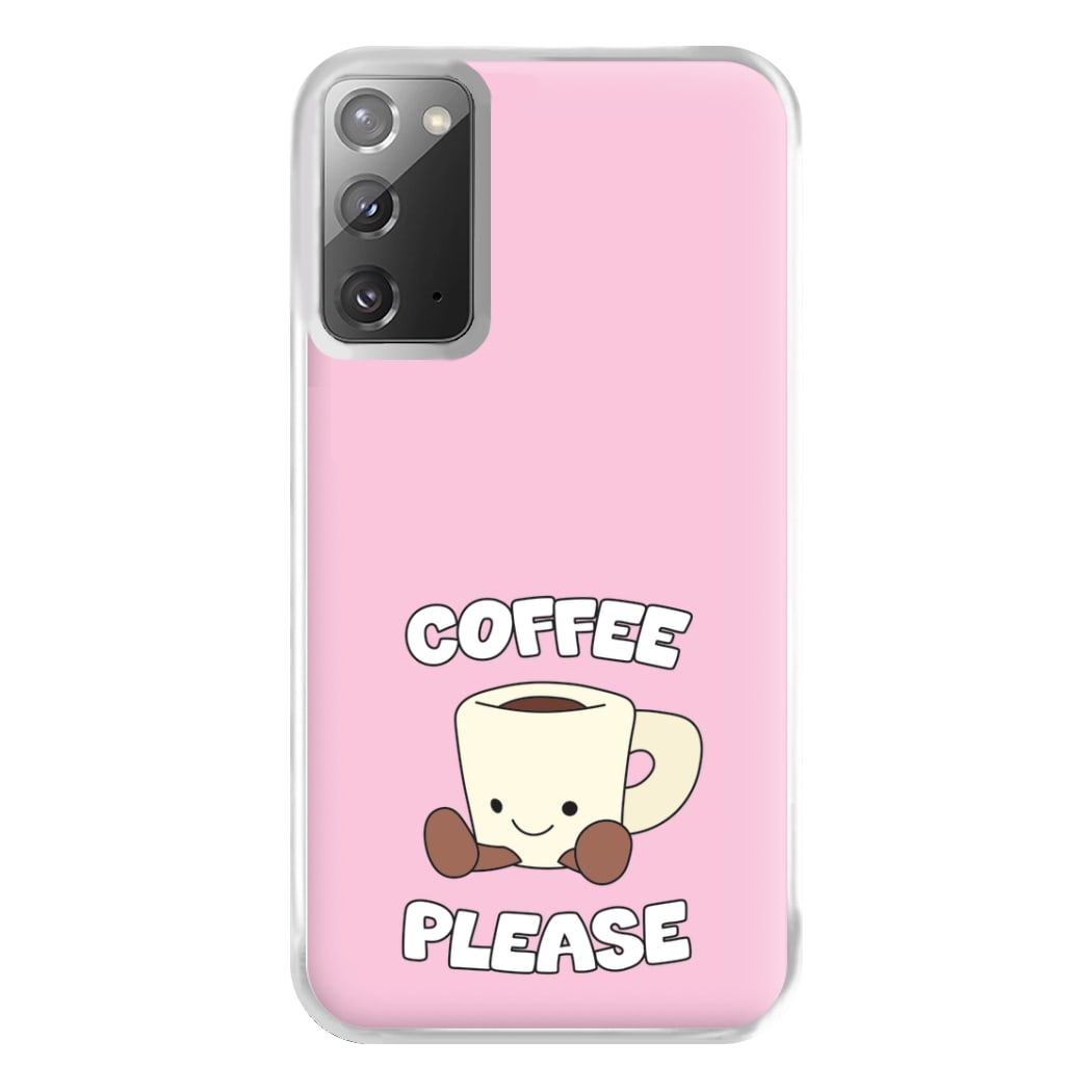Coffee Please Mug Phone Case for Galaxy Note 20 Ultra
