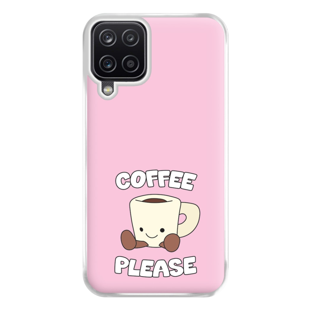 Coffee Please Mug Phone Case for Galaxy A12