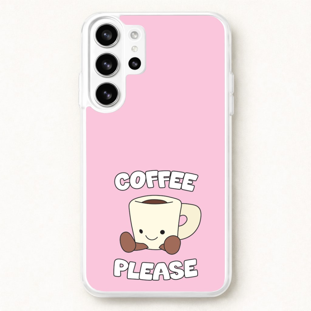 Coffee Please Mug Phone Case for Galaxy S26 Ultra