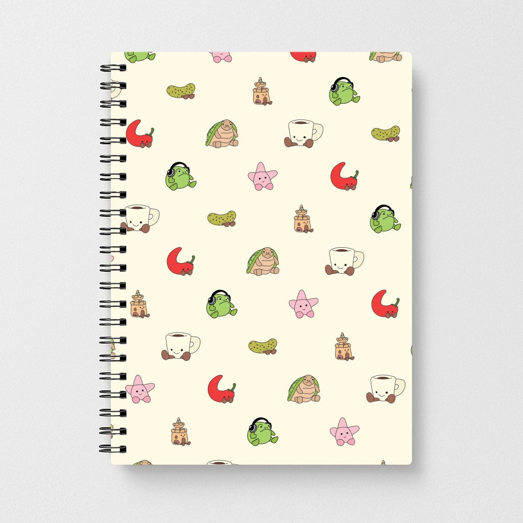 Plushies Pattern Notebook