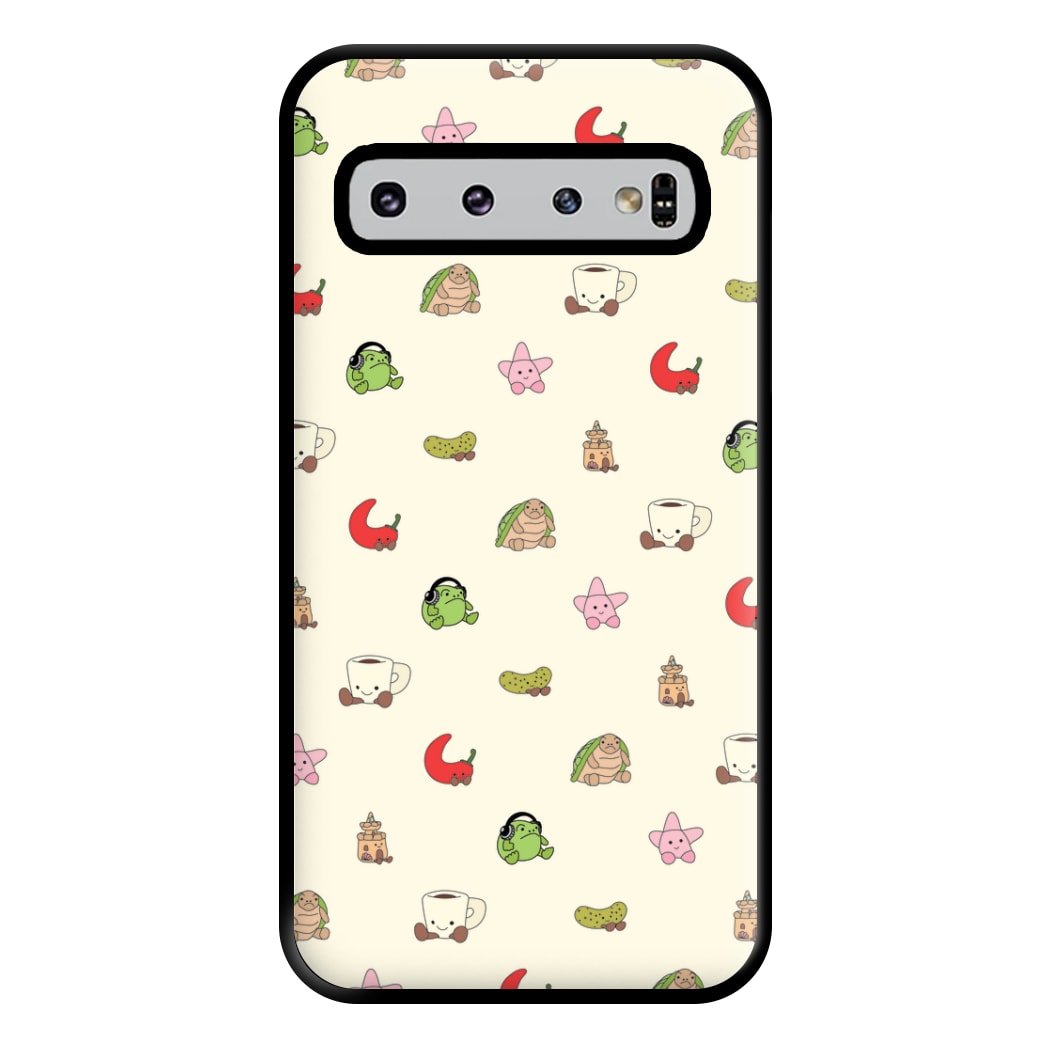 Plushies Pattern Phone Case for Galaxy S10 Plus