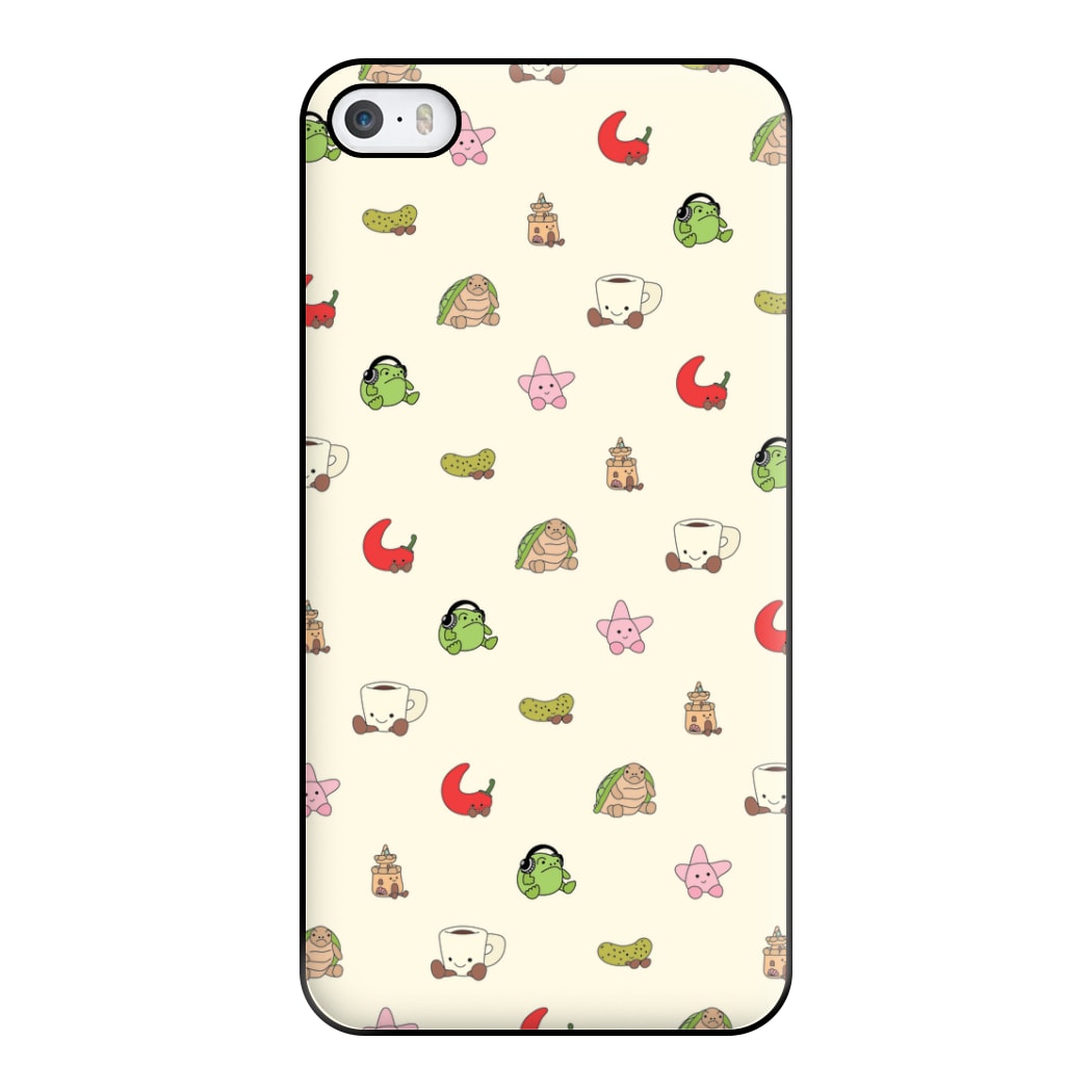 Plushies Pattern Phone Case for iPhone 5 / 5s / SE 2016