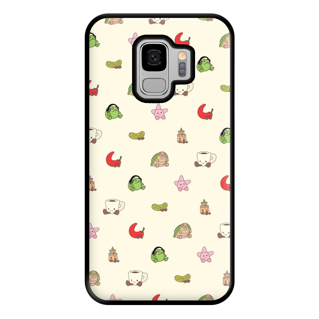 Plushies Pattern Phone Case for Galaxy S9 Plus