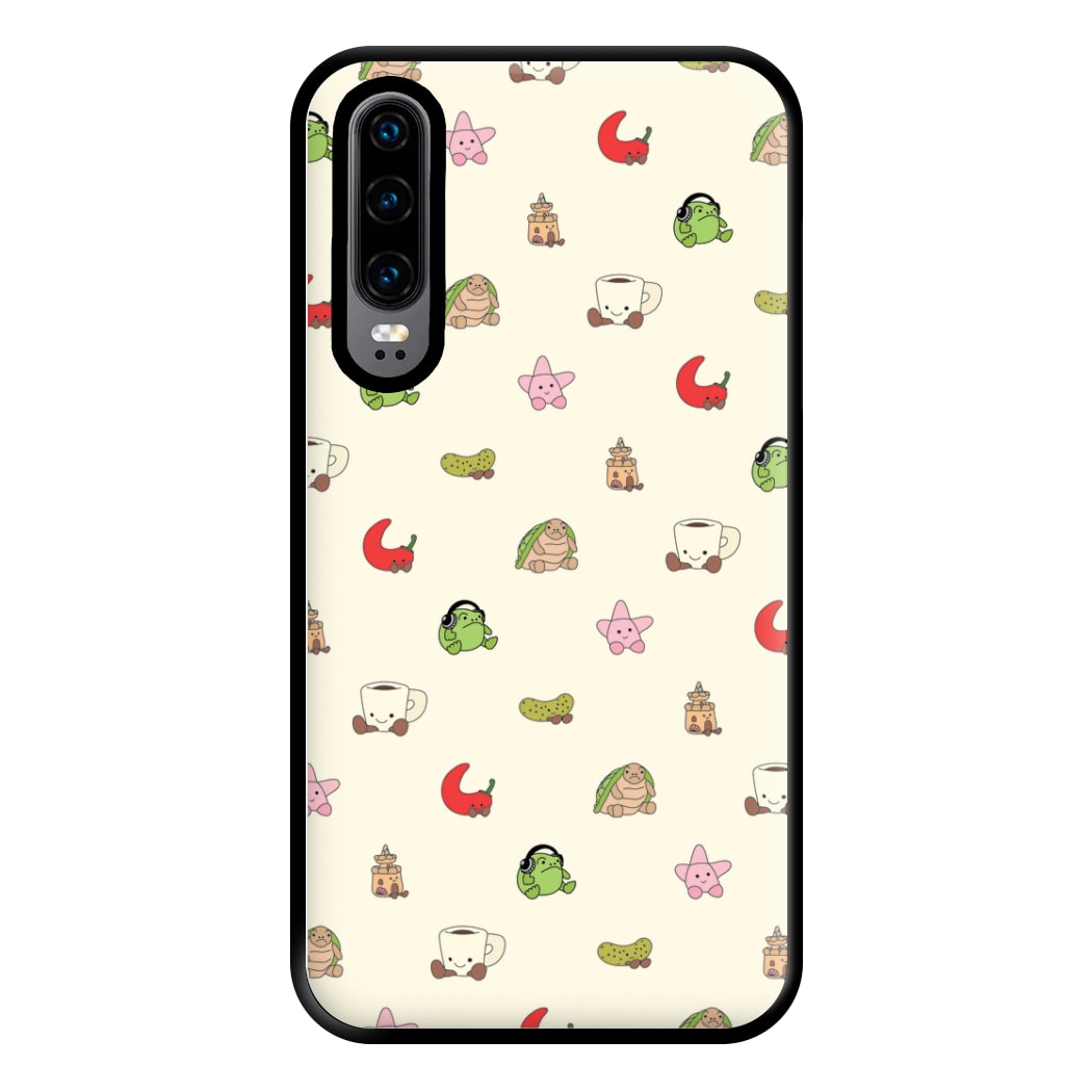 Plushies Pattern Phone Case for Huawei P30