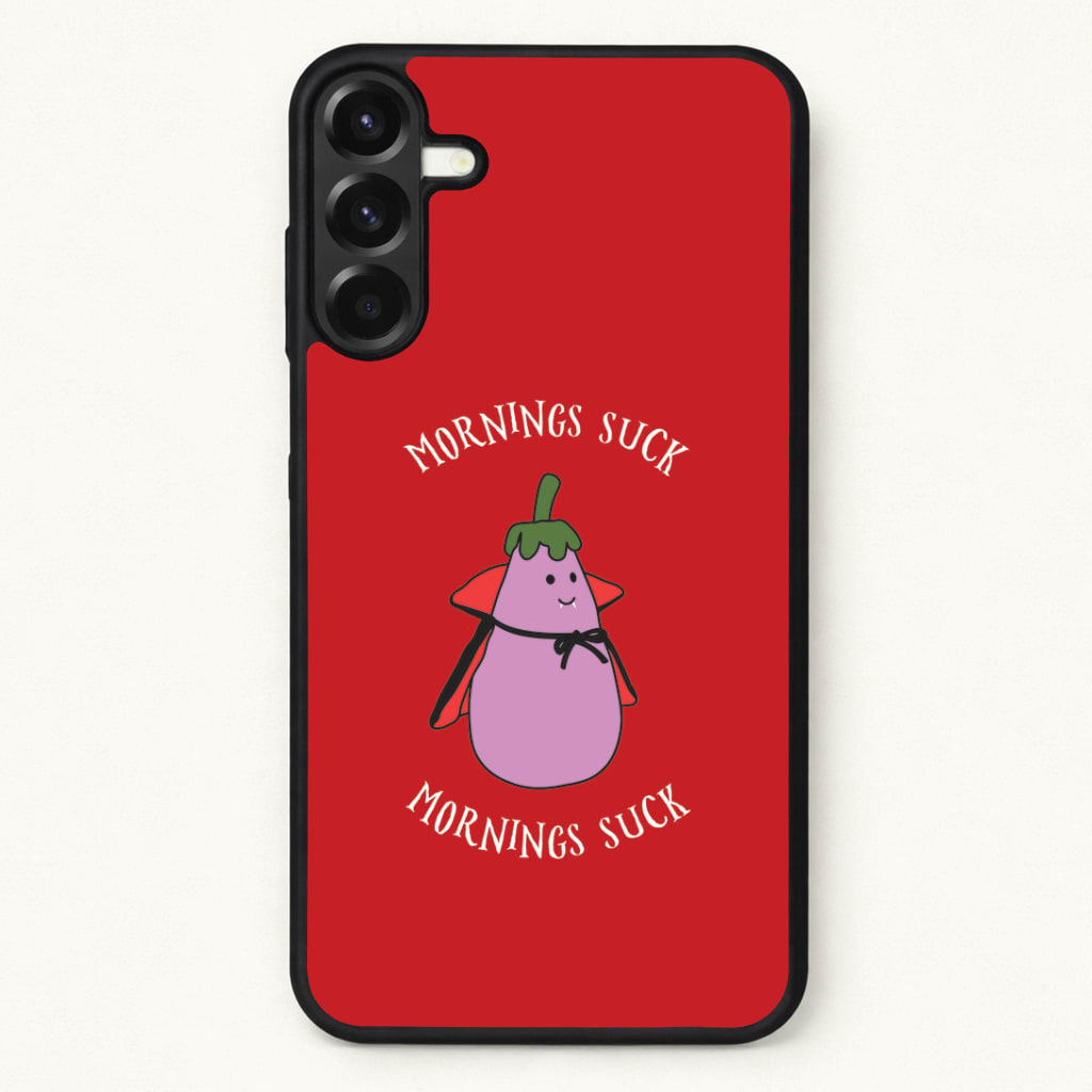Mornings Suck Plush - Halloween Phone Case for Galaxy A37