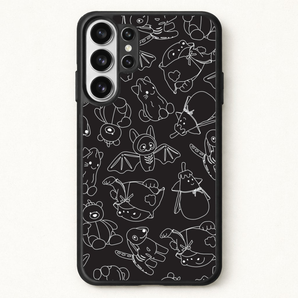 Halloween Plushies Pattern II - Halloween Phone Case for Galaxy S26 Ultra