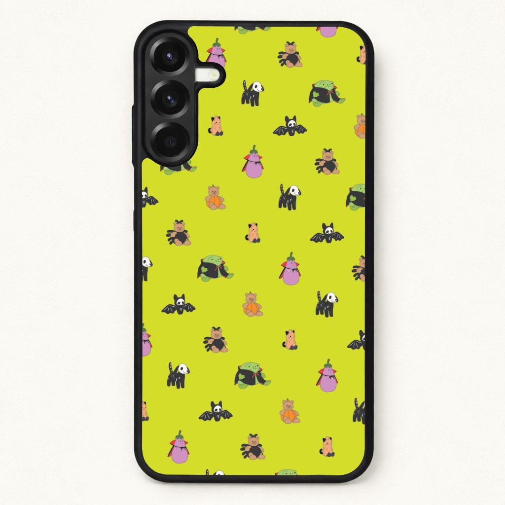 Halloween Plushies Pattern III - Halloween Phone Case for Galaxy A57