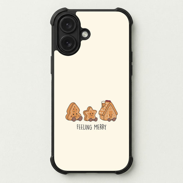 Gingerbread Plushies Quote Phone Case — Bumper case