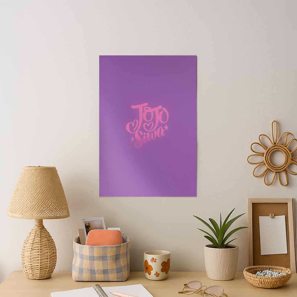 JoJo Siwa Love Heart Art Print