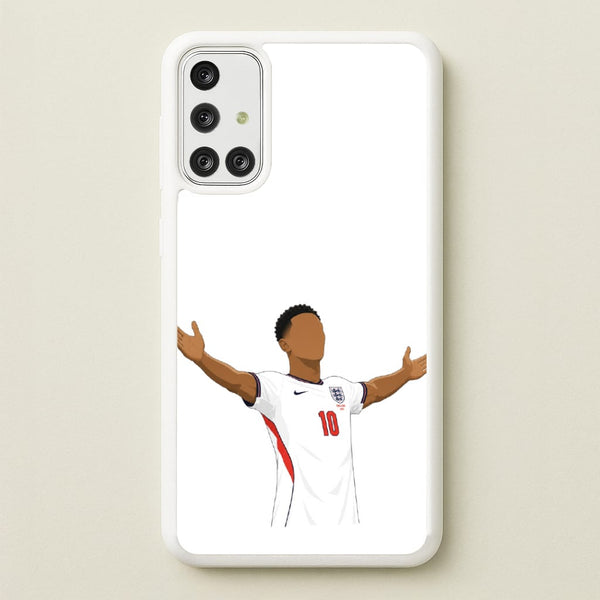 Jude Bellingham Brace Phone Case - Galaxy A71 / Standard