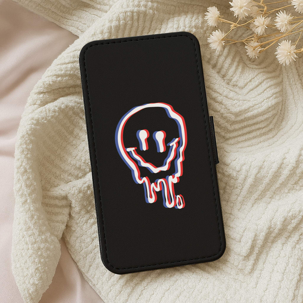 Red Smiley - Juice Wallet Phone Case