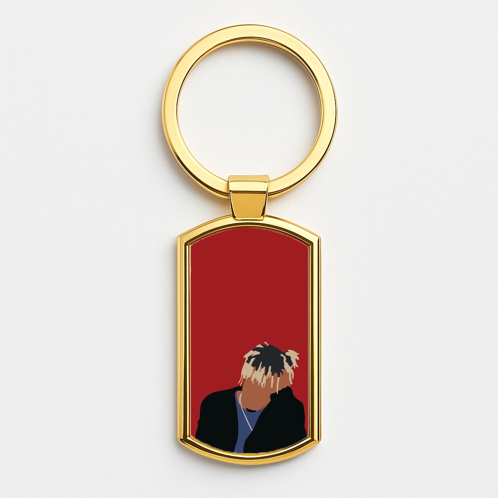 Sad - Juice Gold Keyring