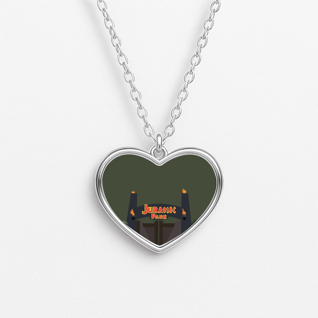 The gate - Dinosaur Park Necklace