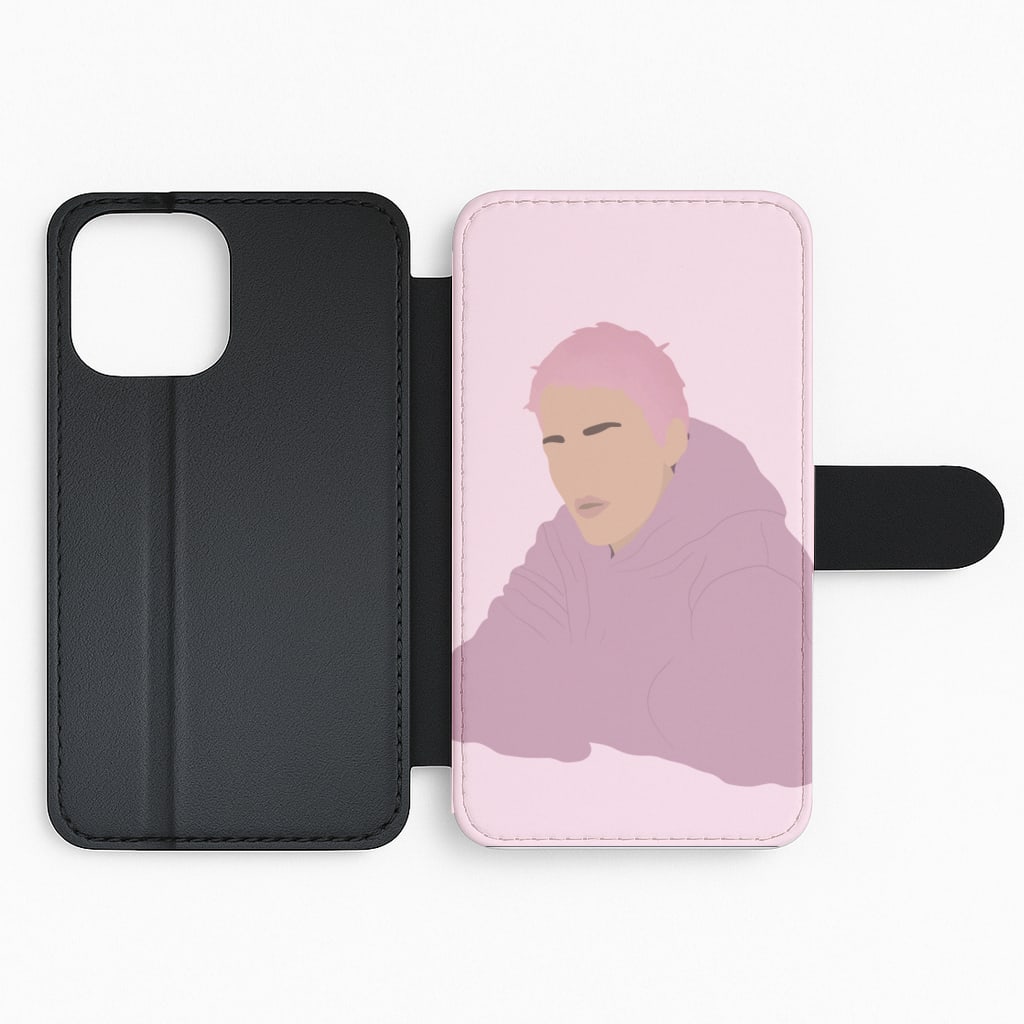Cartoon Justin Flip Phone Case