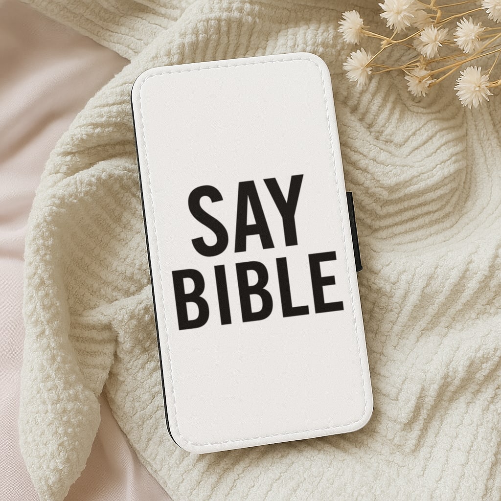 Say Bible - Kardashian Wallet Phone Case