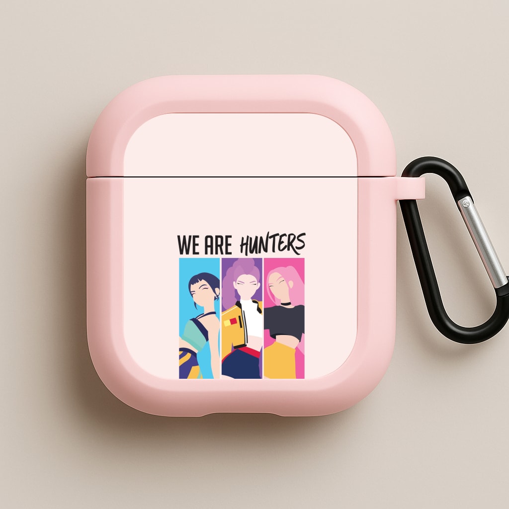 We Are Hunters Pink AirPods Case