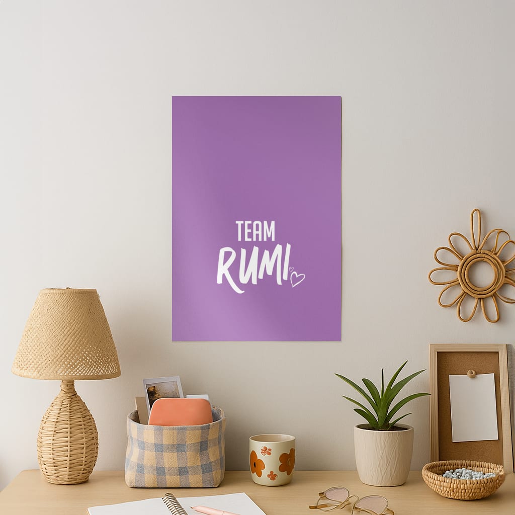 Team Rumi Art Print