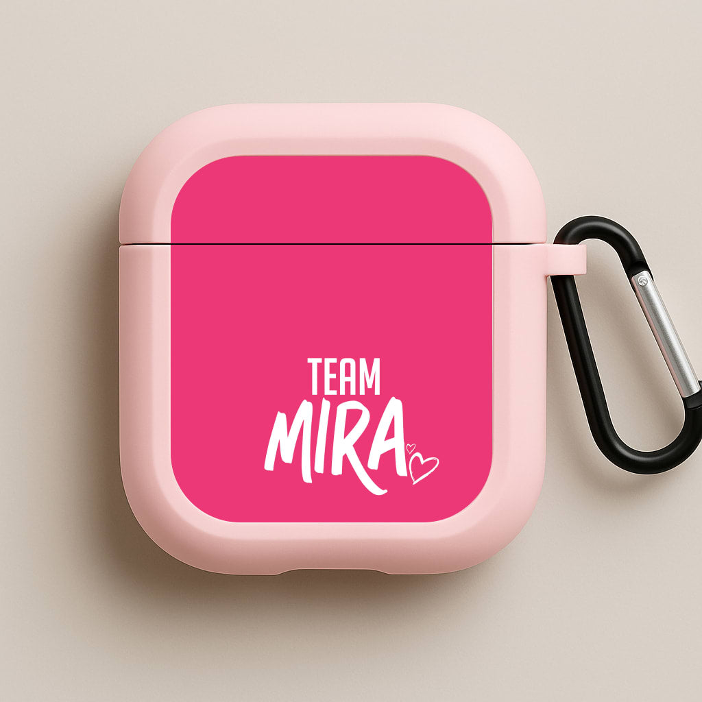 Team Mira Pink AirPods Case