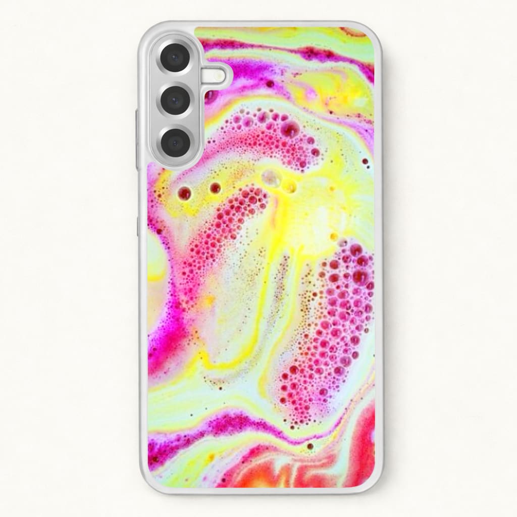 Super Colourful Bath Bomb Pattern Phone Case for Galaxy A57