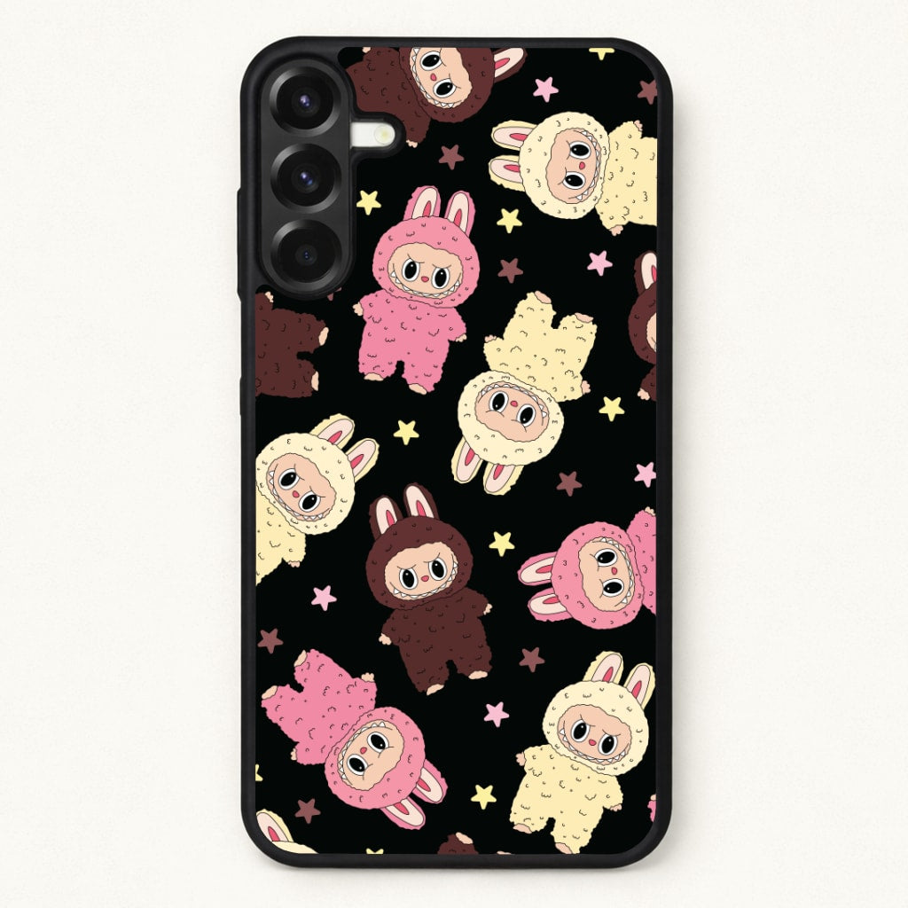 Cute Monsters And Stars Pattern Phone Case for Galaxy A17