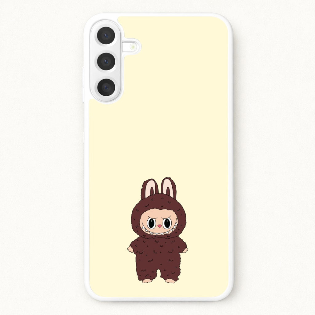 Cute Brown Monster Phone Case for Galaxy A37