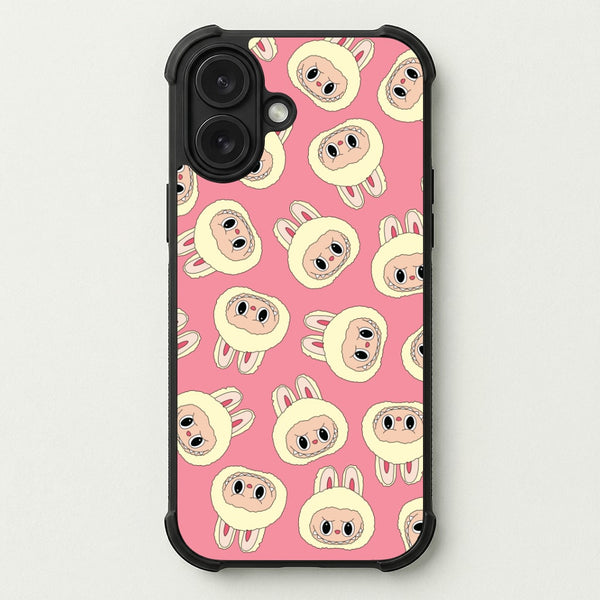Cute Cream Monster Face Pattern Phone Case — Bumper case