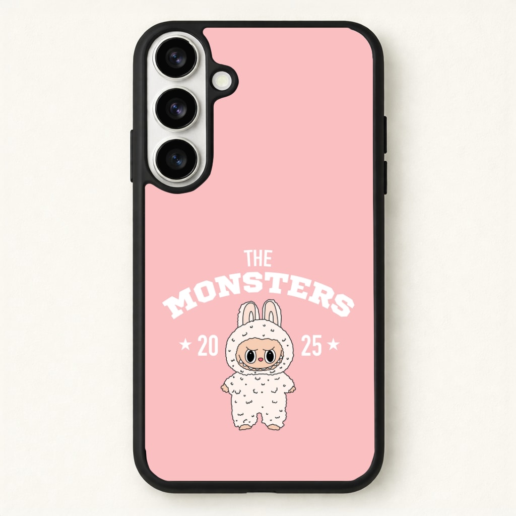 Cute Monster 2025 Pink Phone Case for Galaxy S26