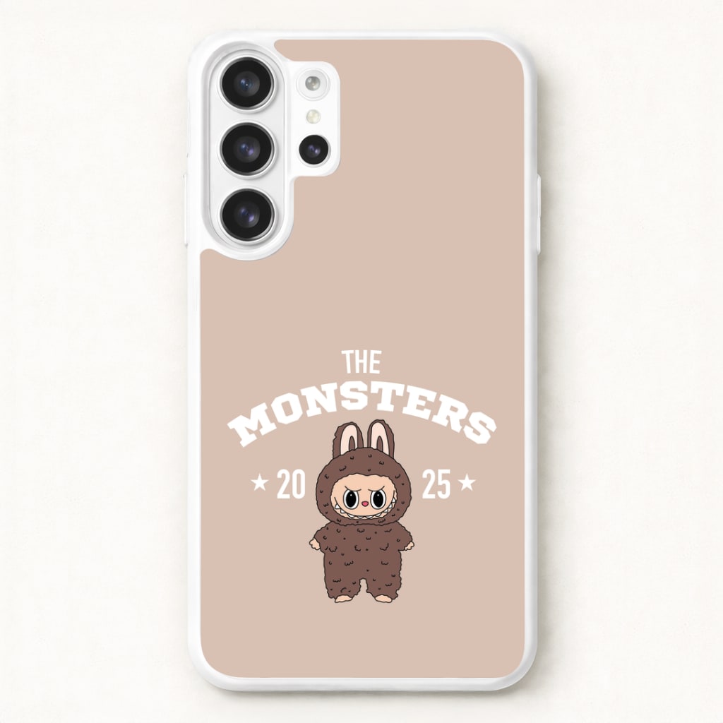 Cute Monster 2025 Biege Phone Case for Galaxy S26 Ultra