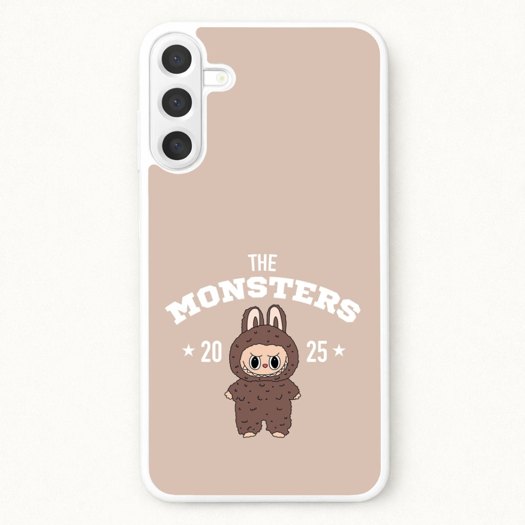 Cute Monster 2025 Biege Phone Case for Galaxy A37