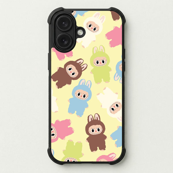 Colourful Little Monsters Pattern Phone Case — Bumper case
