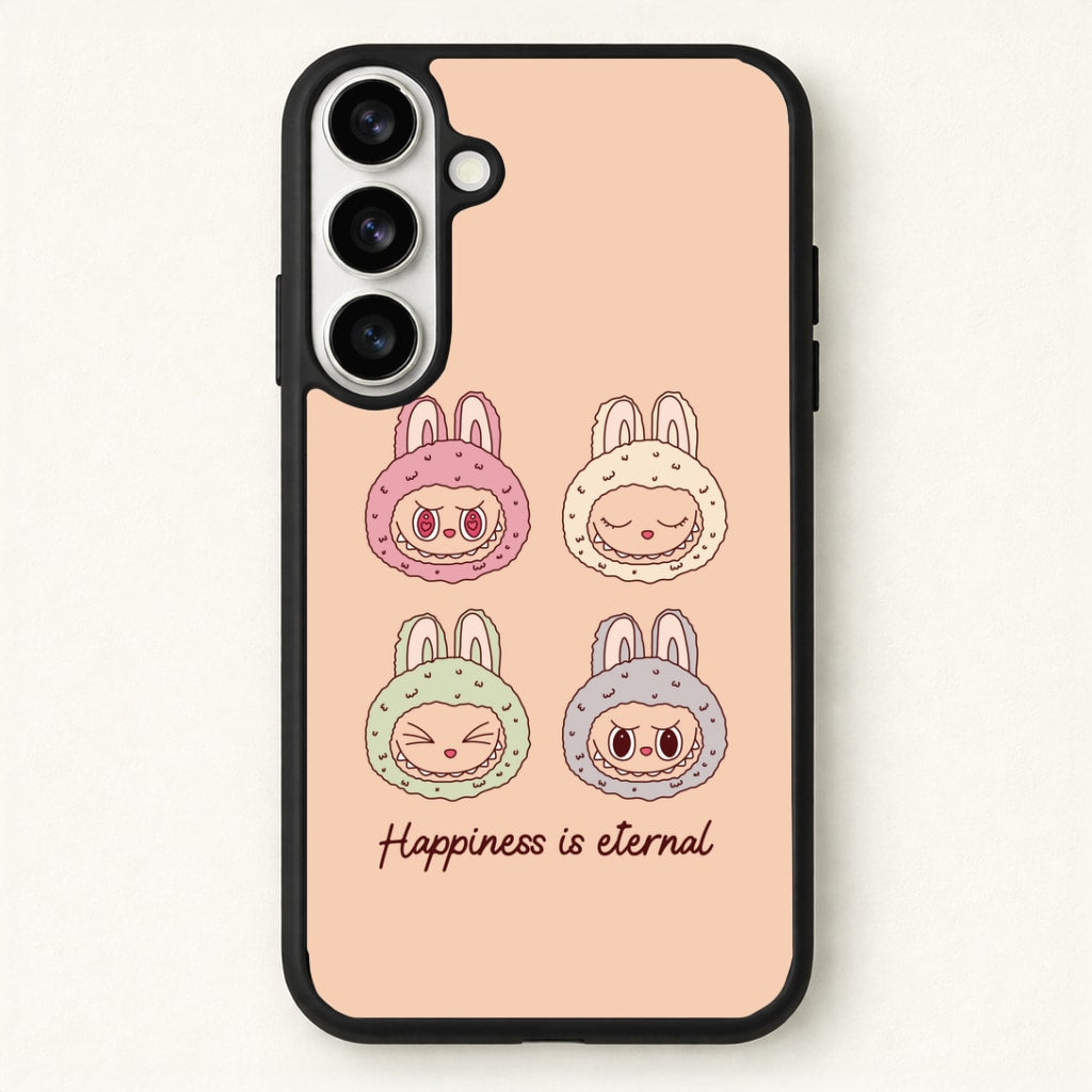Happiness Is Eternal Monsters Phone Case for Galaxy S26