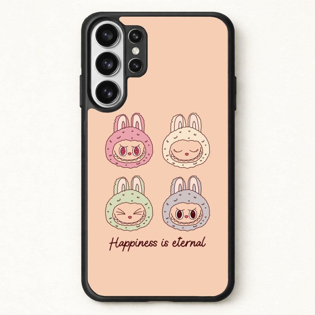 Happiness Is Eternal Monsters Phone Case for Galaxy S26 Ultra
