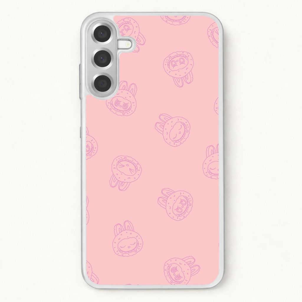 Monsters Outline Pattern II Phone Case for Galaxy A17