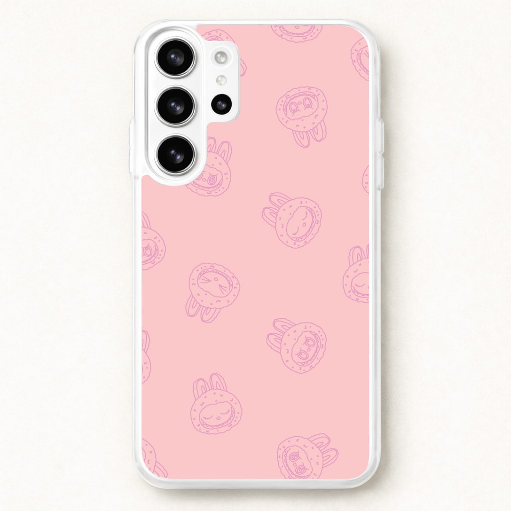 Monsters Outline Pattern II Phone Case for Galaxy S26 Ultra