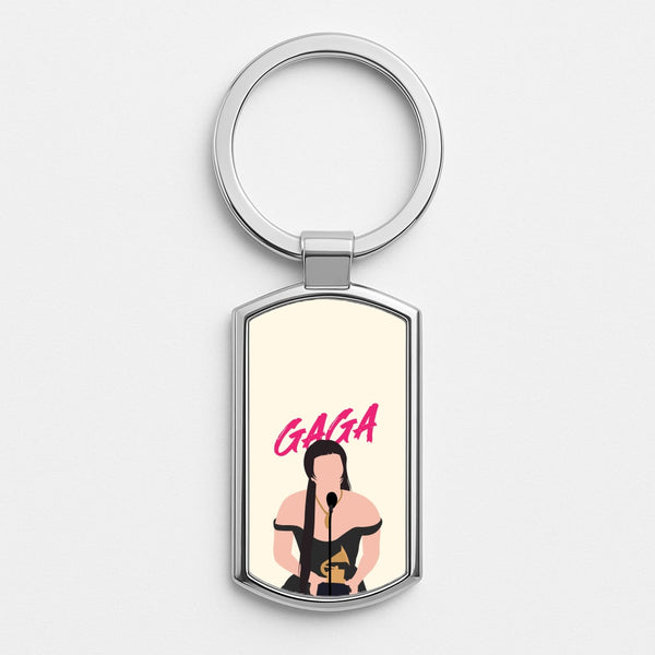 Gaga Award Silver Keyring