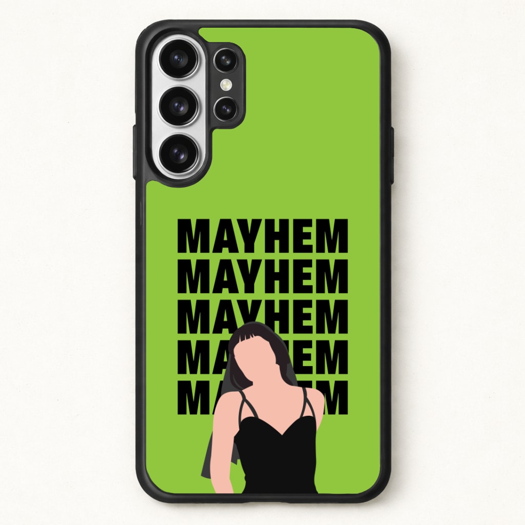 Neon Green Mayhem Phone Case for Galaxy S26 Ultra