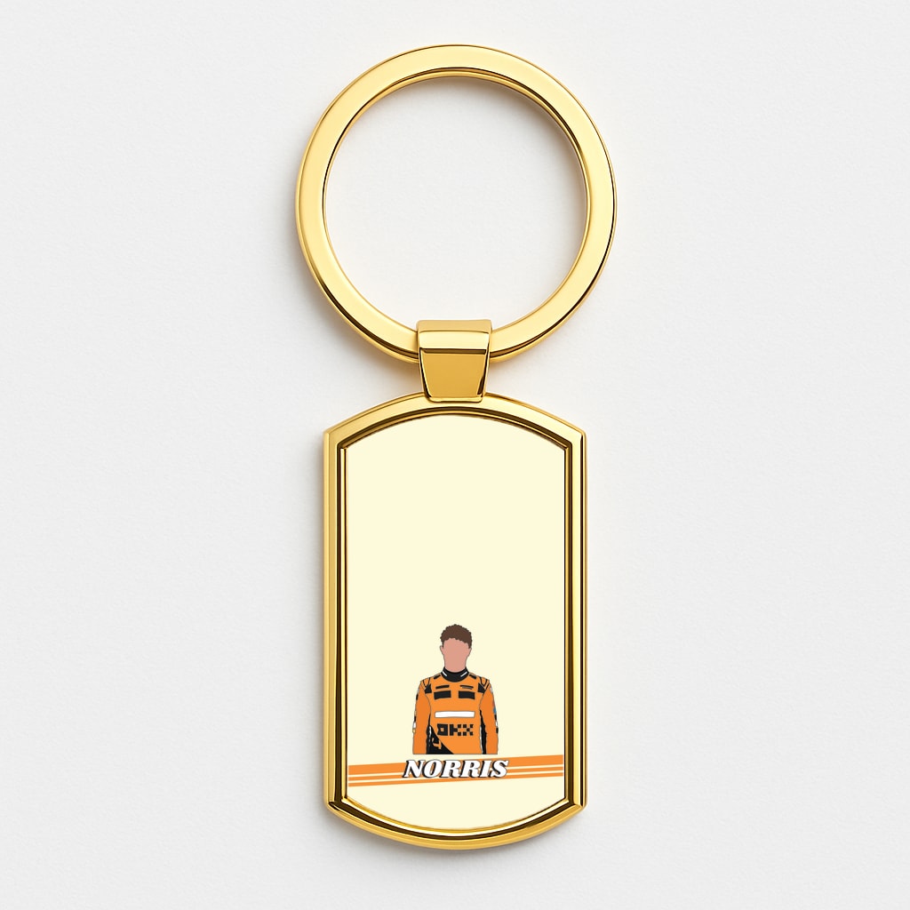 Norris Gold Keyring