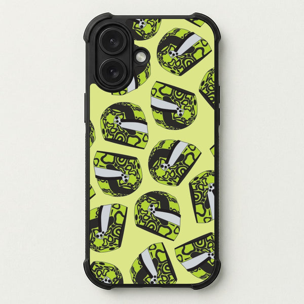 Lando Helmet Pattern Phone Case — Bumper case