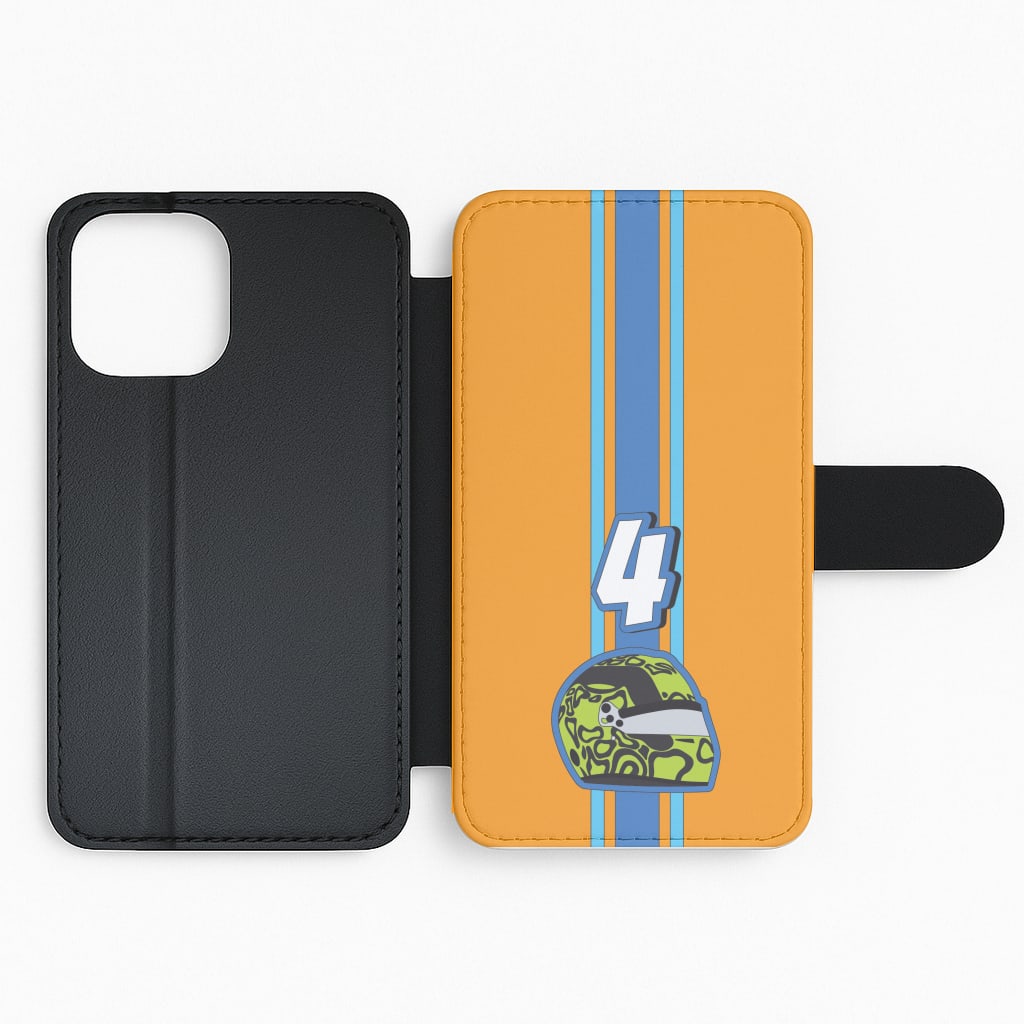 Helmet 4 Flip Phone Case