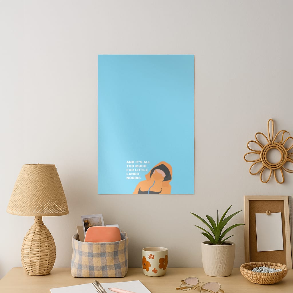 And It's All Too Much Art Print
