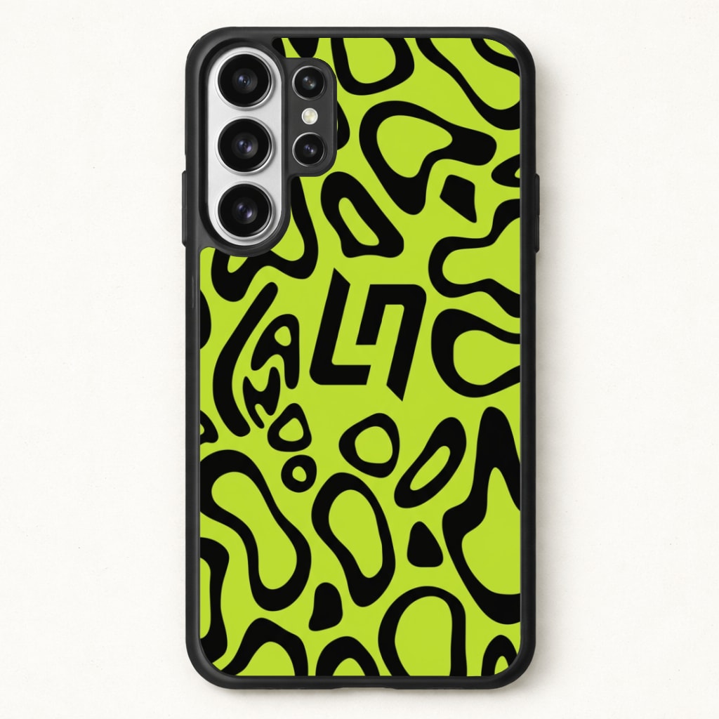 Norris Helmet Pattern Phone Case for Galaxy S26 Ultra