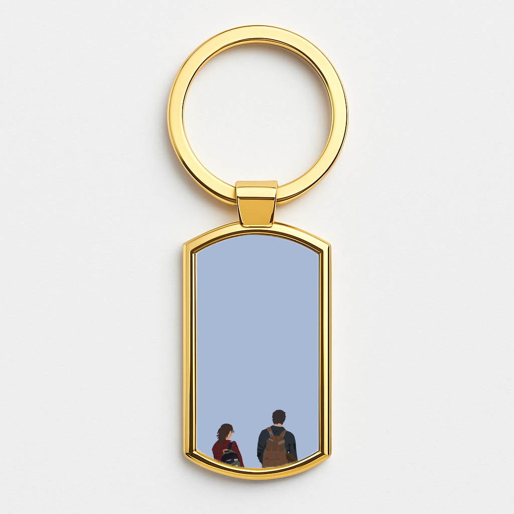 Gold Keyring