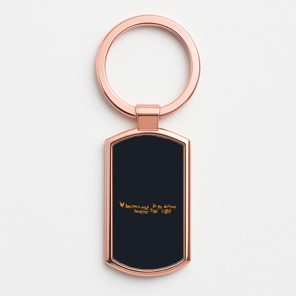 Rose Gold Keyring