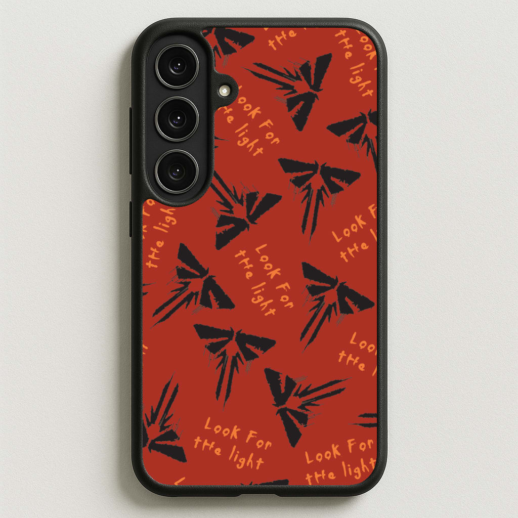 Look For The Light Firefly Pattern Phone Case for Galaxy S25FE