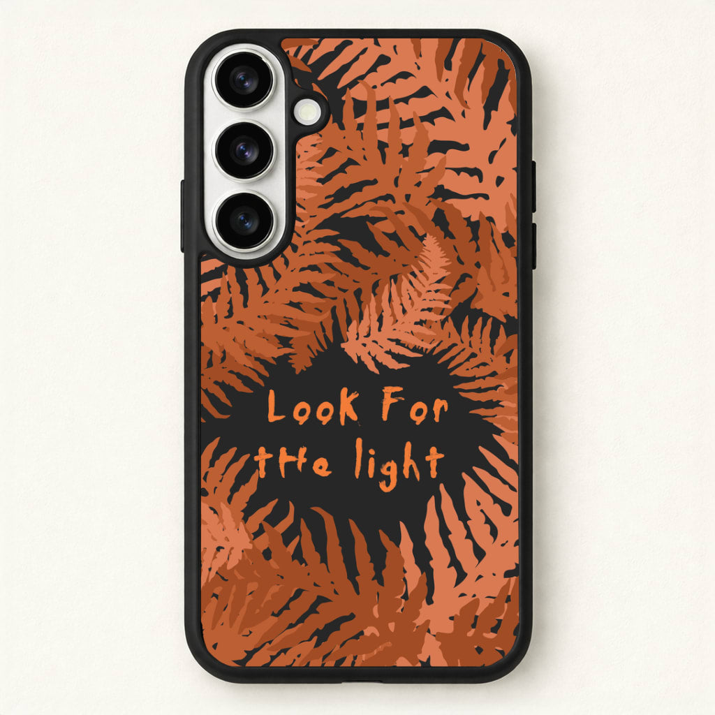 Look For The Light Fern Pattern Phone Case for Galaxy S26 Plus