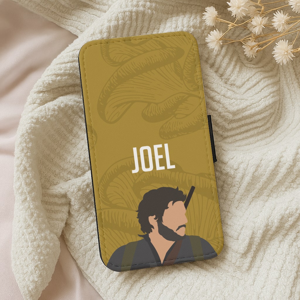 Joel Mushroom Pattern Wallet Phone Case
