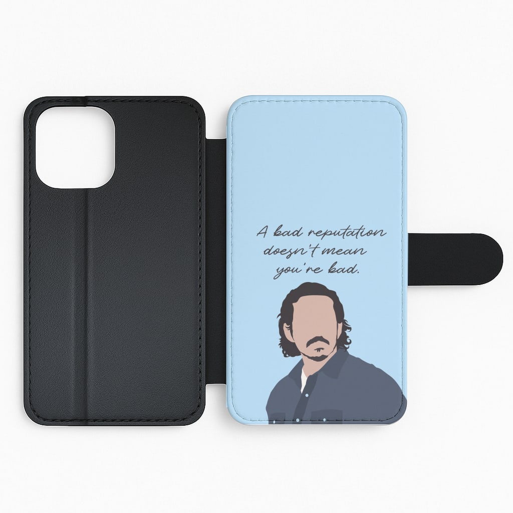 A Bad Reputation Flip Phone Case