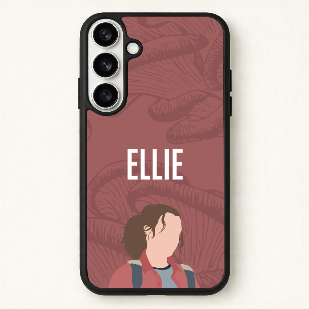 Ellie Mushroom Pattern Phone Case for Galaxy S26 Plus