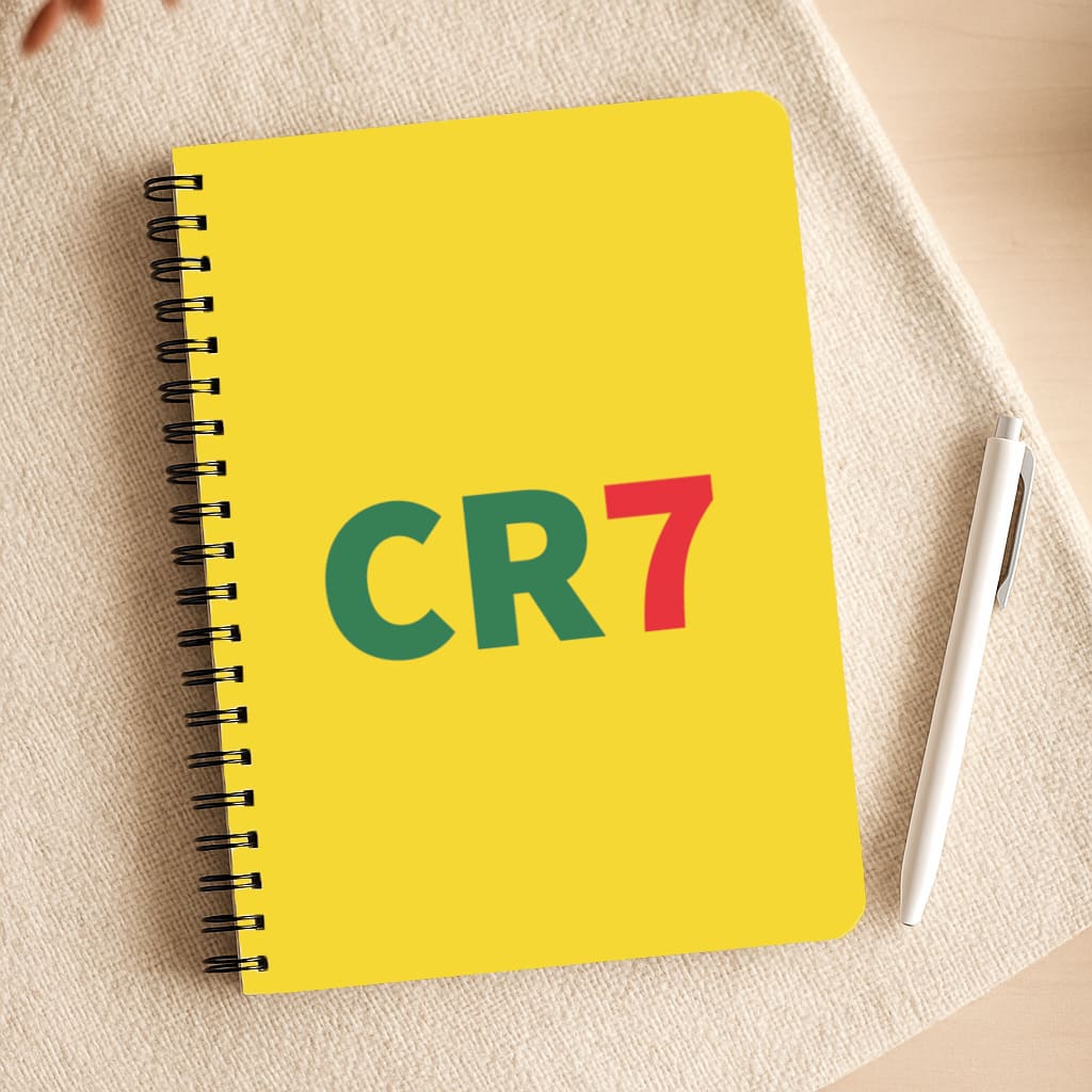 CR7 Logo - Ronaldo Notepad