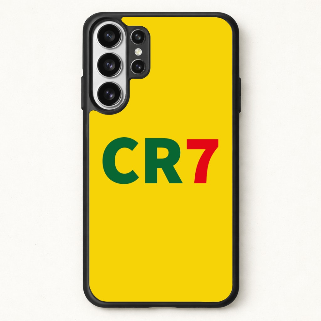 CR7 Logo - Ronaldo Phone Case for Galaxy S26 Ultra